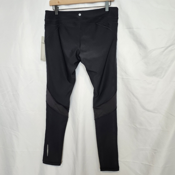 Layer8 NWT Women's Performance Legging Size L Black Compression Workout Yoga Run - Picture 6 of 10
